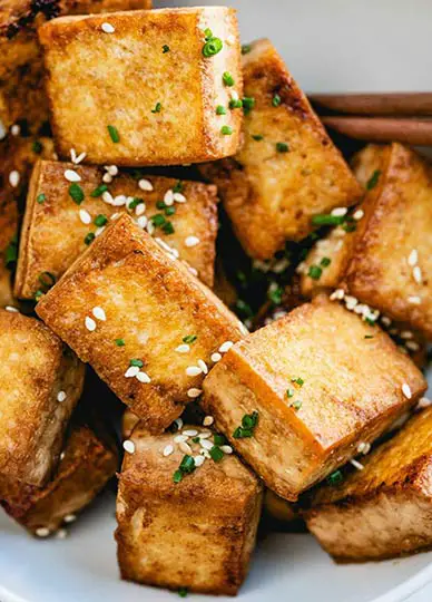 pan-fried tofu