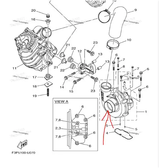 Yamaha clutch diagram